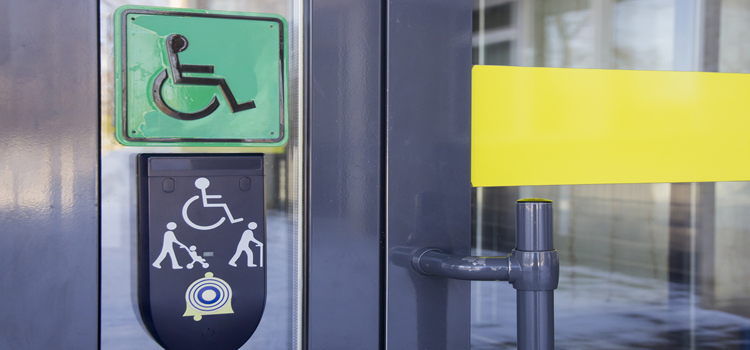automatic handicap door opener in Bloomingdale