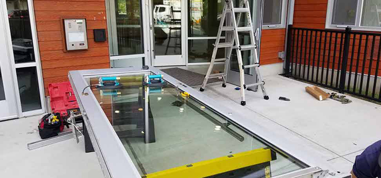 storefront door glass replacement Bloomingdale